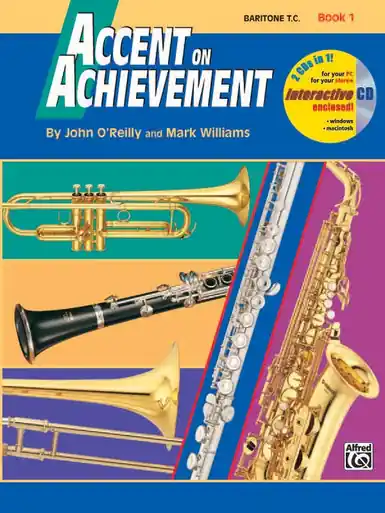Heid Music | Accent on Achievement Book 1 - Baritone (Treble Clef) Best Seller