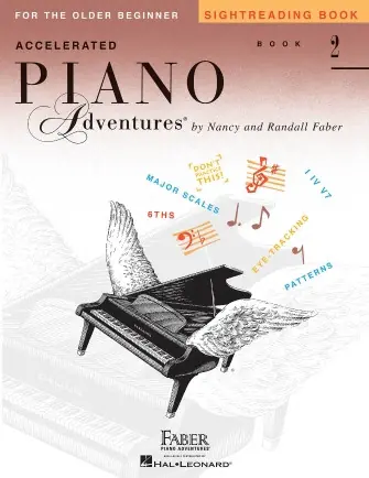 Accelerated Piano Adventures - Sightreading Book 2 - Heid Music Low Price