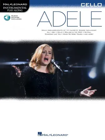 High Quality Heid Music | Adele Play Along w/ Audio - Cello