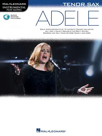 While Supplies Last Heid Music | Adele Tenor Sax Play Along