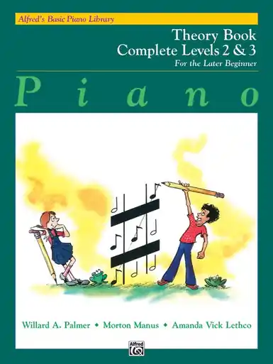 Heid Music | Alfred's Basic Piano Library, Theory Book Complete 2 & 3 Modern