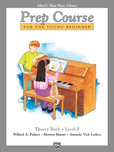Heid Music | Alfred's Basic Piano Prep Course, Theory Book, Level F Next Day Delivery
