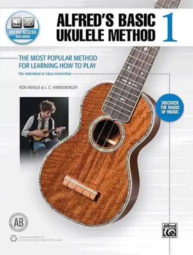 Heid Music | Alfreds Basic Ukulele Method 1 w/ Audio Today Only