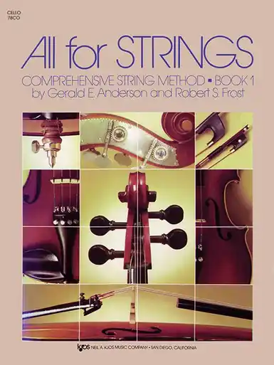 All For Strings Book 1 - Cello - Heid Music Limited Edition
