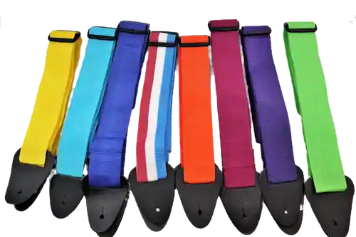 M8POLY 2" Nylon Guitar Strap in various colors : Levy's Clearance