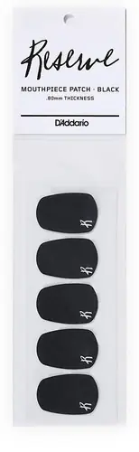 RMP01B Reserve Mouthpiece Patch - .80mm, Black : D'Addario Sale