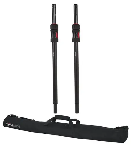 GFW-ID-SPKR-SPSET Speaker Sub Pole with Piston Driven Height Adjustment : Gator Special Offer