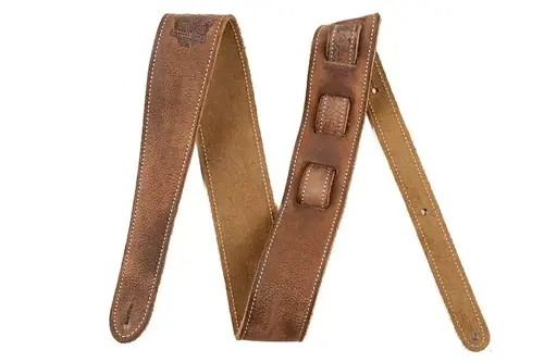 Crafted 099-0660-050 Road Worn Guitar Strap, Brown : Fender