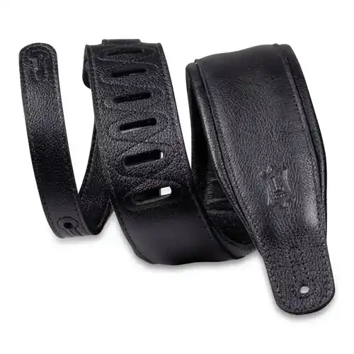 M26GP-BLK-BLK Guitar Strap : Levy's Free Returns