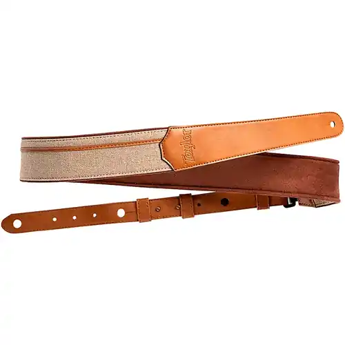4203-25 Vegan Leather Guitar Strap Tan 2.5 in. : Taylor Factory Price