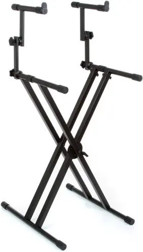 While Supplies Last GFW-KEY-5100X Deluxe 2-Tier X-Style Keyboard Stand : Gator