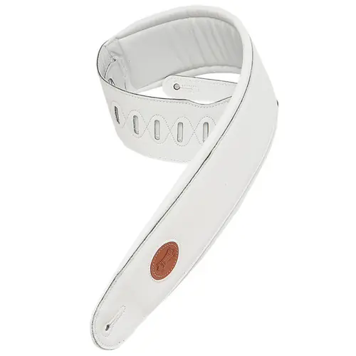 Must Have MSS2-4-WHT Guitar Strap : Levy's