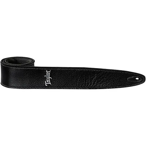 Brand New 4102-25 Leather Strap Suede Back Silver Logo Black 2.5 in. : Taylor