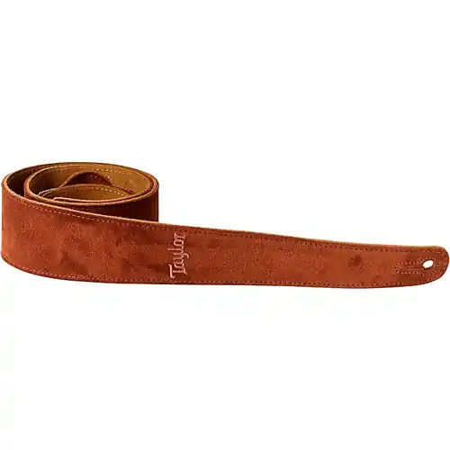 4400-25 Strap Embroidered Suede Chocolate 2.5 in. : Taylor Brand New