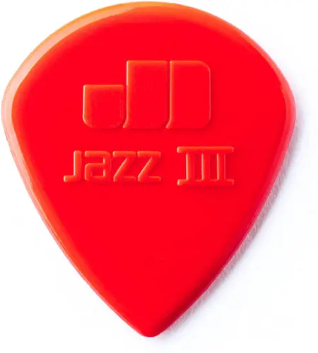 47R3N Jazz lll Nylon Pick : Dunlop Free Returns