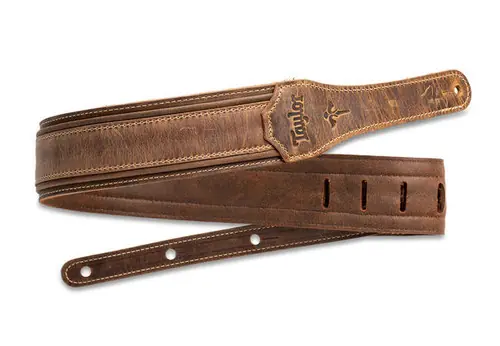 Trending 4111-25 Reflections 2.5" Leather Guitar Strap - Spruce/Ebony : Taylor