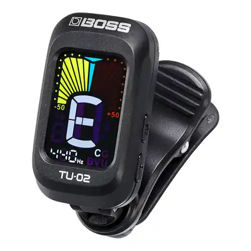 Same Day Shipping TU-02 Clip-on Tuner : BOSS