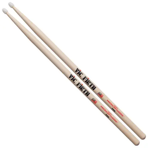 Affordable 7AN Am Class Hickory Nylon Tip Drum Sticks : Vic Firth