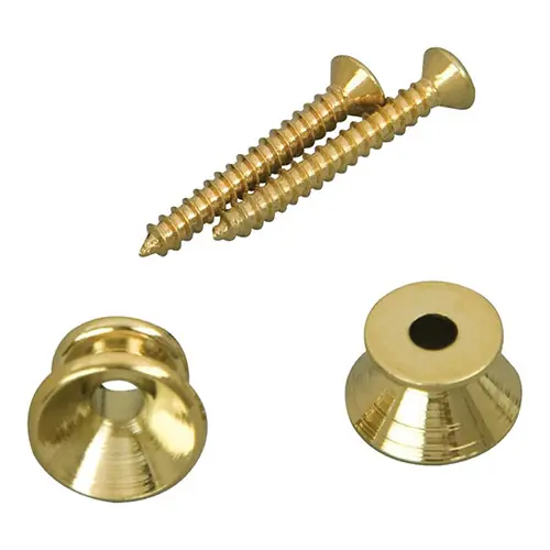Worldwide Shipping Gold Colored Strap Button (each) : D'andrea