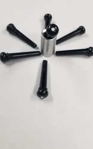 Direct From Factory Bridge Pin (Black with Dot) : Misc