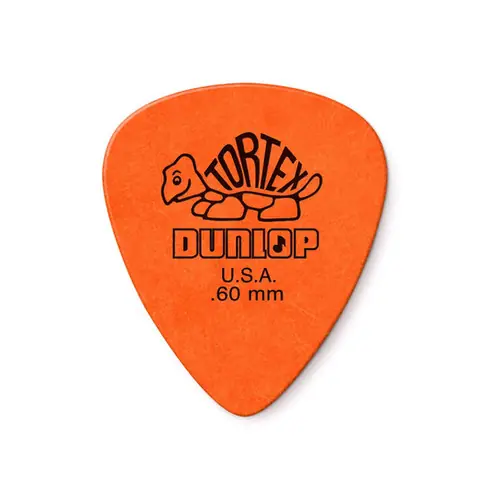 Orange Tortex Pick .60mm 418R.60 : Dunlop Save Now
