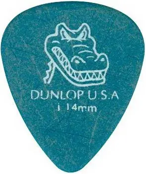 Gator 1.14 Ea Pick - Blue 417R1.14 : Dunlop Brand New