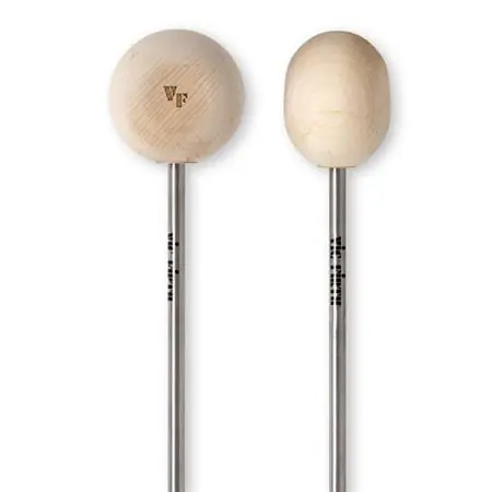 VKB2 Hard Maple Wood Bass Drum Beater, Radial Head : Vic Firth Price Cut