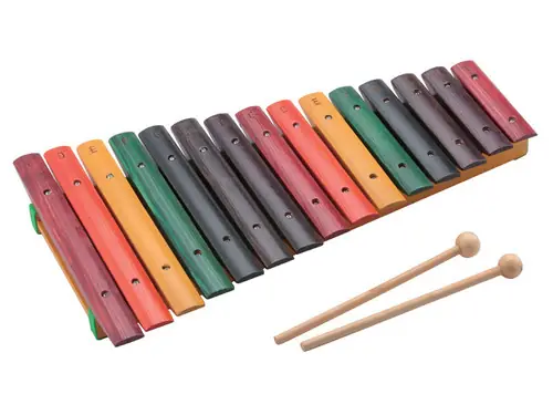 FN915 15 Note Wooden Colored Xylophone/Glockenspiel - First Note Top Pick