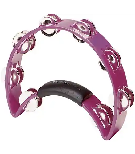 Limited Time RT1080 Ergonomic Tambourine - Purple : Rhythm Tech