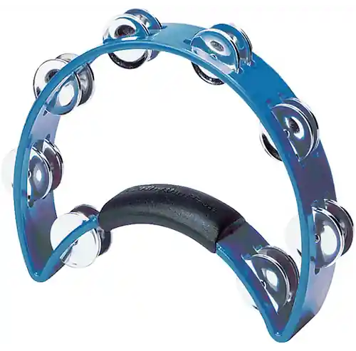 RT1040 Ergonomic Tambourine- Blue : Rhythm Tech Weekend Sale