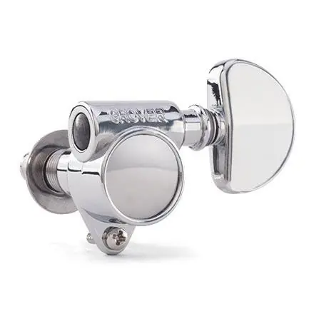 G13TM5085 Chrome Set of 6 102-CV Guitar Tuning Machine Heads : Grover Trusted Brand