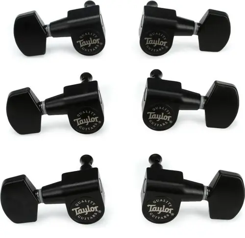 Affordable 181SB 6-string Guitar Tuners 1:18 Ratio - Satin Black : Taylor