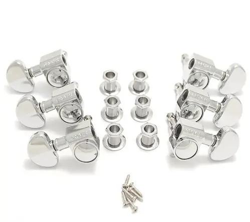 While Supplies Last 102C Original Rotomatics Tuning Machines Set - Chrome : Grover