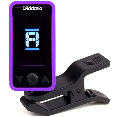 Express Delivery PW-CT-17PR Eclipse Headstock Tuner - Purple : D'addario