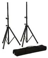 SS238C PAIR Speaker Stands +Bag Black : Yamaha Markdown