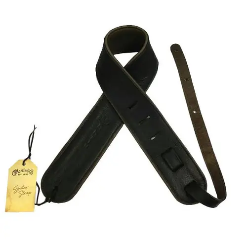 Must Have 18A0029 Rolled Leather Guitar Strap : Martin