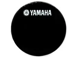 Affordable 22" Black LOGO Bass Drum Head LOGO-22 : Yamaha