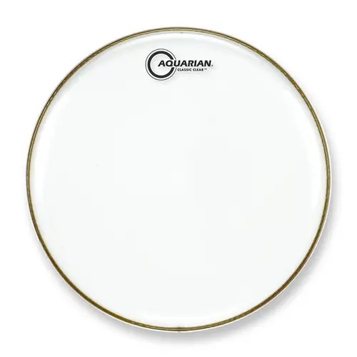 CC14 14" Classic Clear Drum Head : Aquarian Hassle-Free Returns