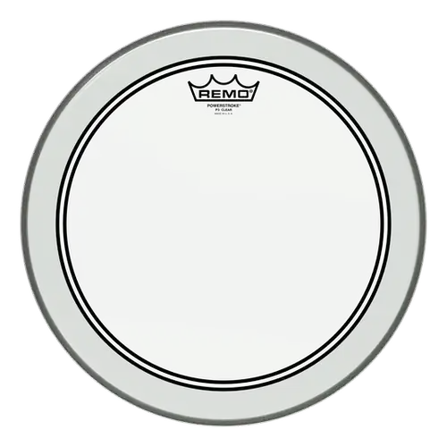 Authentic P3-0314-BP 14" Powerstroke 3 Clear Drum Head : Remo