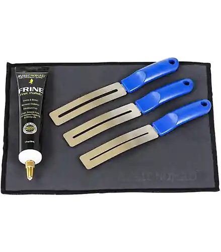 Express Delivery MN124 FRINE Fret Polishing Kit : MusicNomad