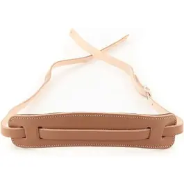 099-0664-021 Deluxe Vintage Style Natural Leather Guitar Strap - Fender Express Delivery