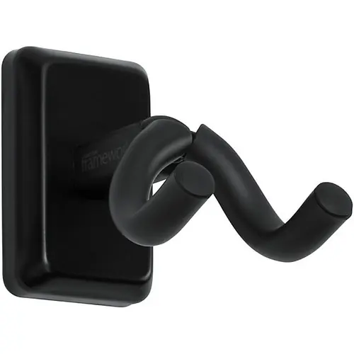 No Minimum Order GFW-UKE-HNGRBLK Ukulele Wall Hanger - Black : Gator