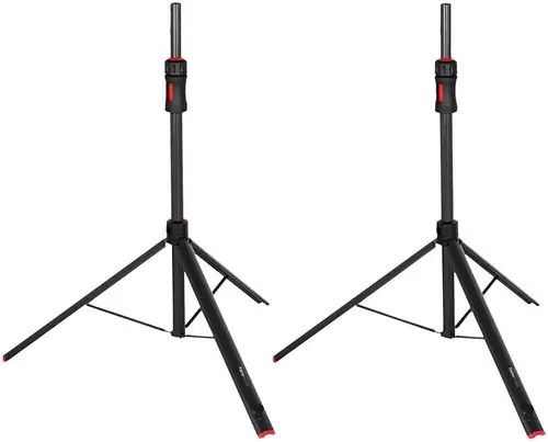 In Demand Frameworks ID Series Adjustable Speaker Stands - Set of (2) GFW-ID-SPKRS : Gator