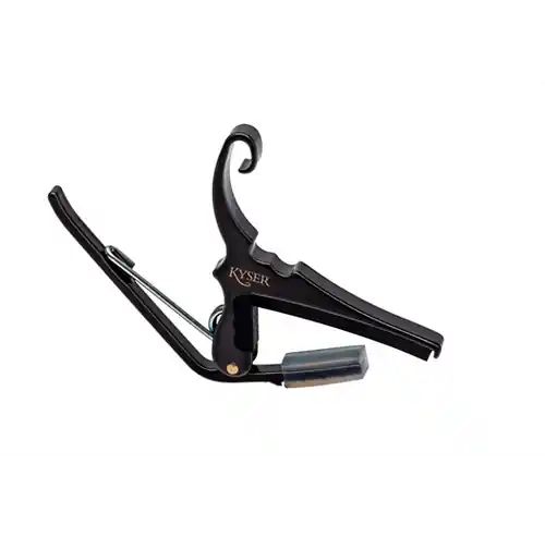 KG6B Quick-Change Capo - Black : Kyser Best Choice