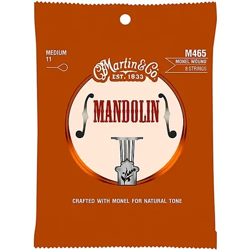M475 Monel Wound 8 Strings Medium 11 : Martin Super Sale