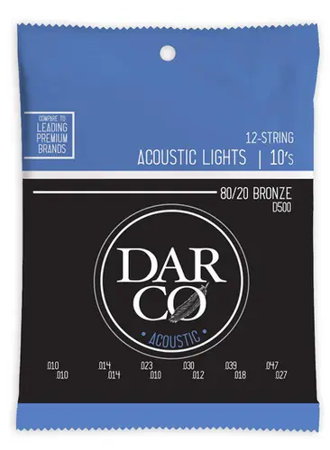 D500 Acoustic Guitar Strings 80/20 Bronze : Martin Shop Now