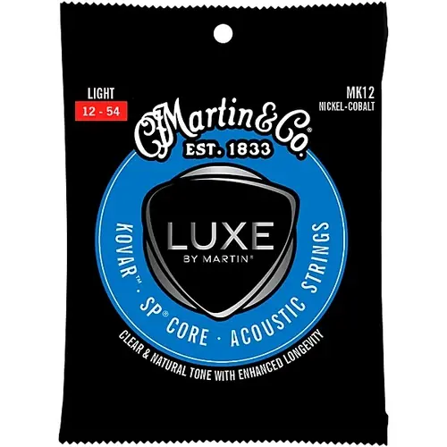 MK12 Luxe by Martin Kovar Guitar Strings Light (12-54) : Martin Latest