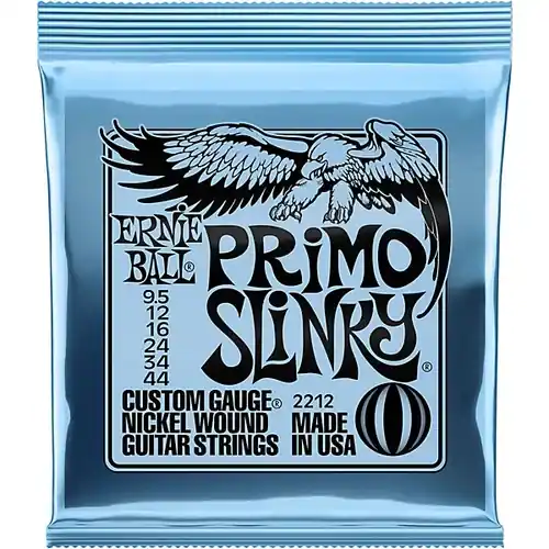 2212 Primo Slinky Nickel Wound Electric Guitar Strings : Ernie Ball While Supplies Last
