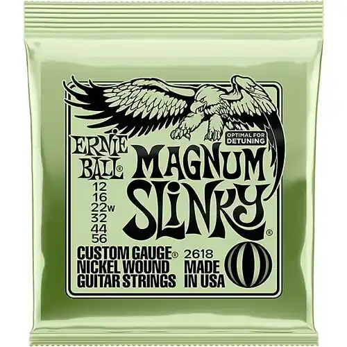Fresh Stock 2618 Magnum Slinky Nickel Wound Electric Guitar Strings : Ernie Ball