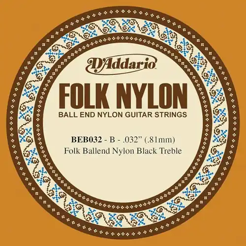 Price Cut NB2 Nylon Ball End - B String : D'Addario